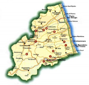 Die Provinz Ascoli Piceno ist die südlichste der Marken.